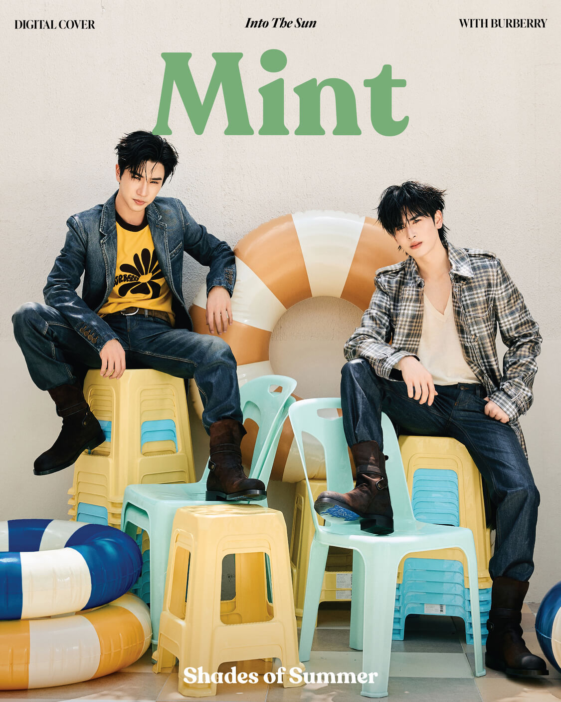 ร้อนแรงเกินพิกัด! ‘เพิร์ธ-แซนต้า’ ควงคู่ขึ้นปก Mint Digital Cover กับ Burberry เสิร์ฟความฮอตรับซัมเมอร์ 2026