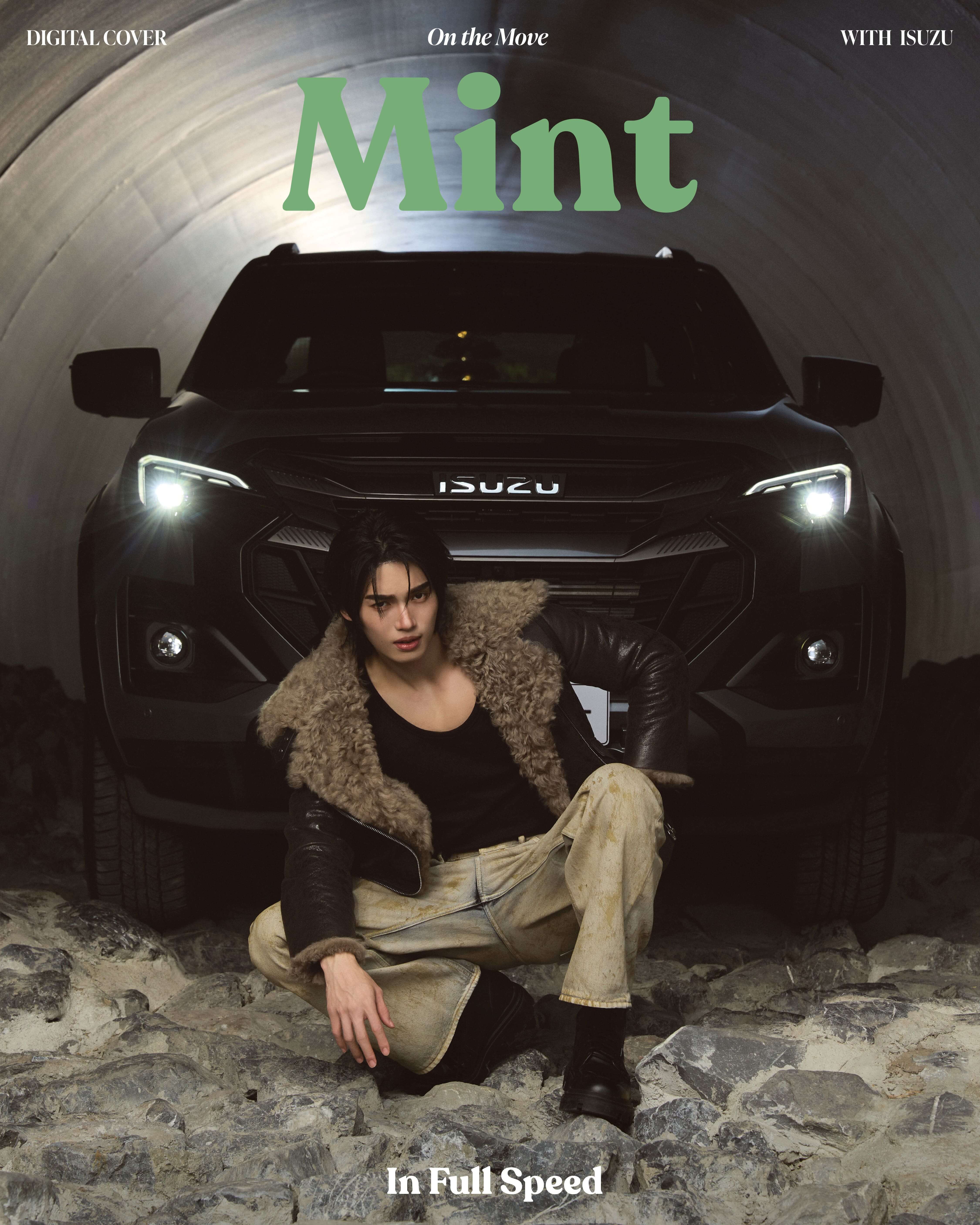 หล่อมิดไมล์! ‘วิน เมธวิน’ เปิดปีใหม่ด้วยความเท่ โชว์ความแกร่งรถ ISUZU บนปก Mint Digital Cover
