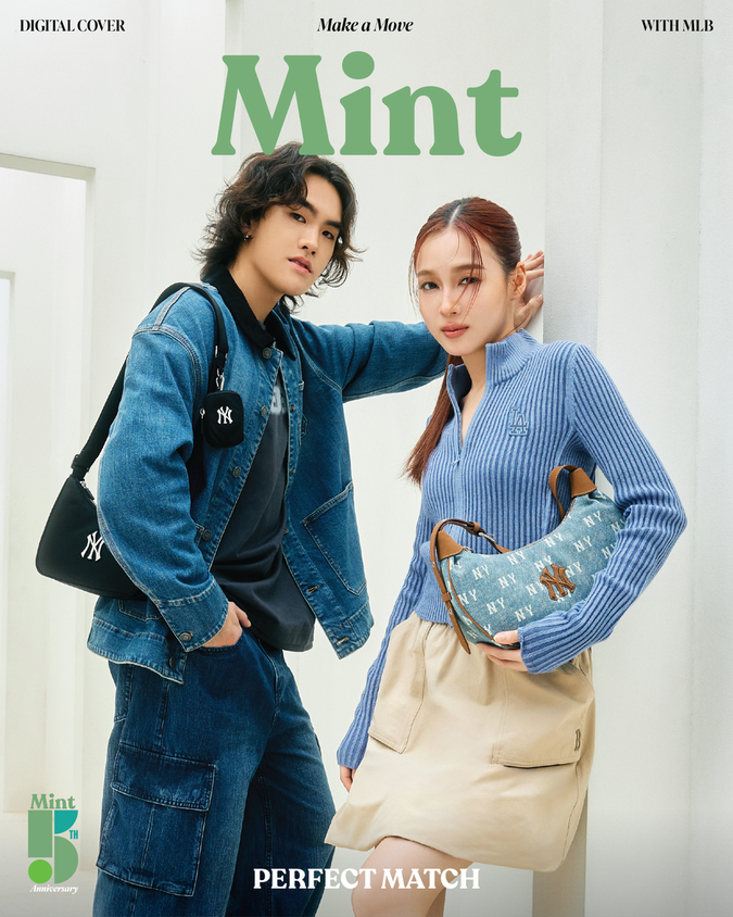 ดูโอ้สุดเซอร์ไพรส์! ‘เลิฟ - ปัน’ เสิร์ฟลุคเท่จาก MLB คอลเล็กชั่น FALL/WINTER 2025 พร้อมขึ้นปก Mint Digital Cover เดือนพฤศจิกายน 2025
