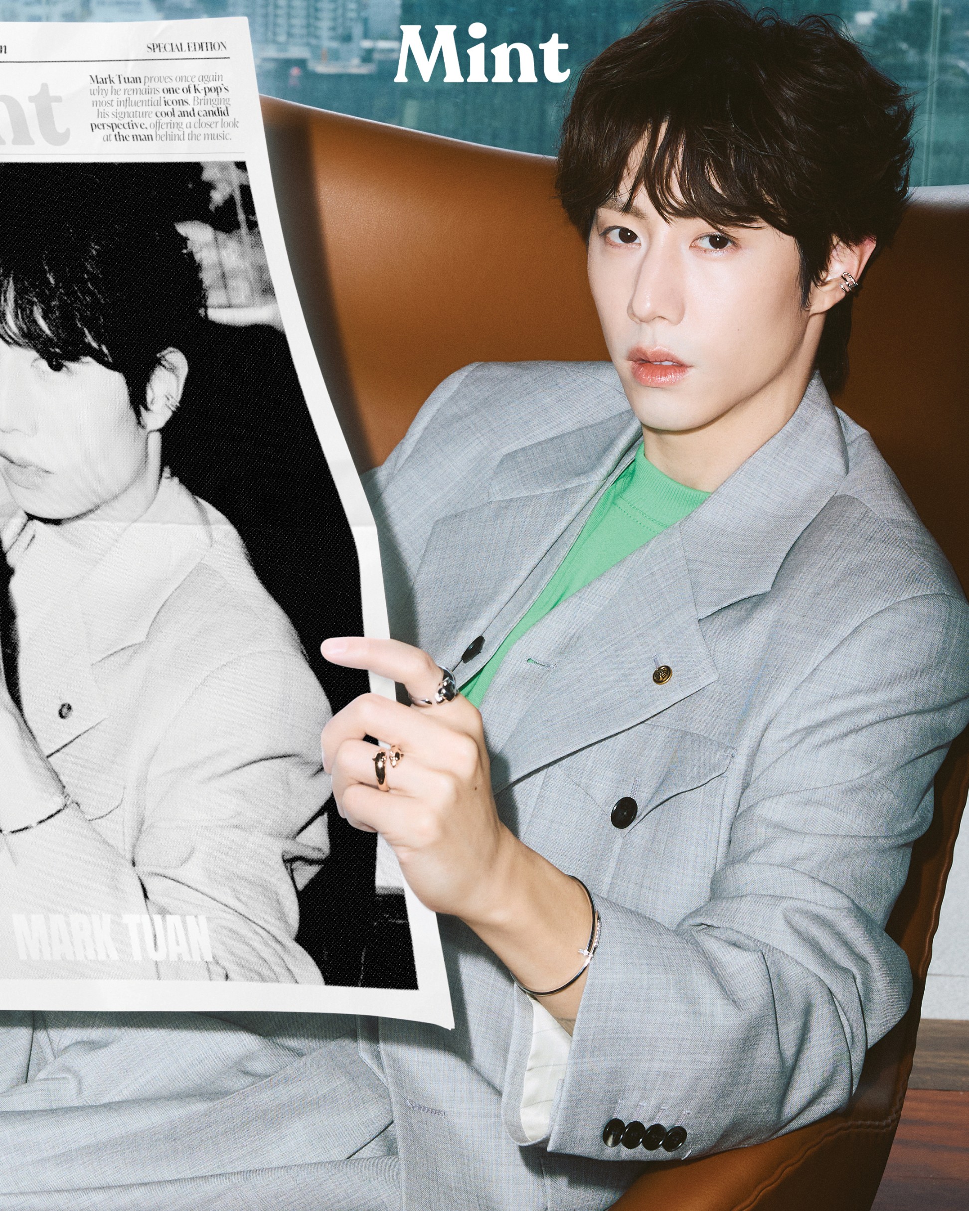 พี่จ๋าอยู่นี่! Mark Tuan เคลียร์คิวด่วนขึ้นปก Mint ครั้งแรก โชว์พลังความหล่อระดับซูเปอร์สตาร์ใน Mint Vol.32 ฉบับใหม่