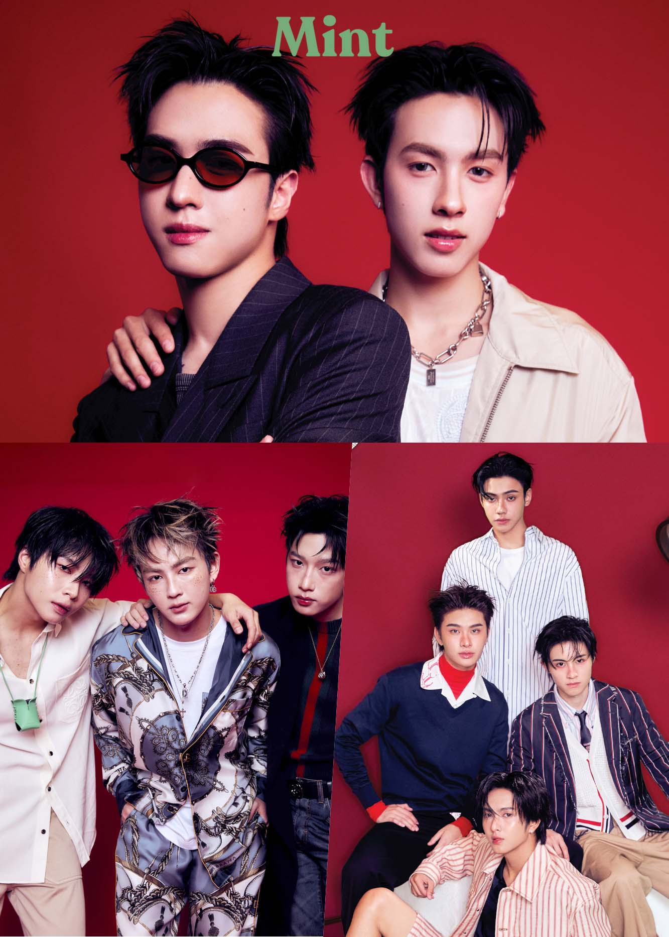 หล่อทะลุจอ! BUS-PROXIE ถ่ายแฟชั่นเซ็ตเท่ อวดลุคหล่อกลางสยามพารากอนใน Mint Vol.34