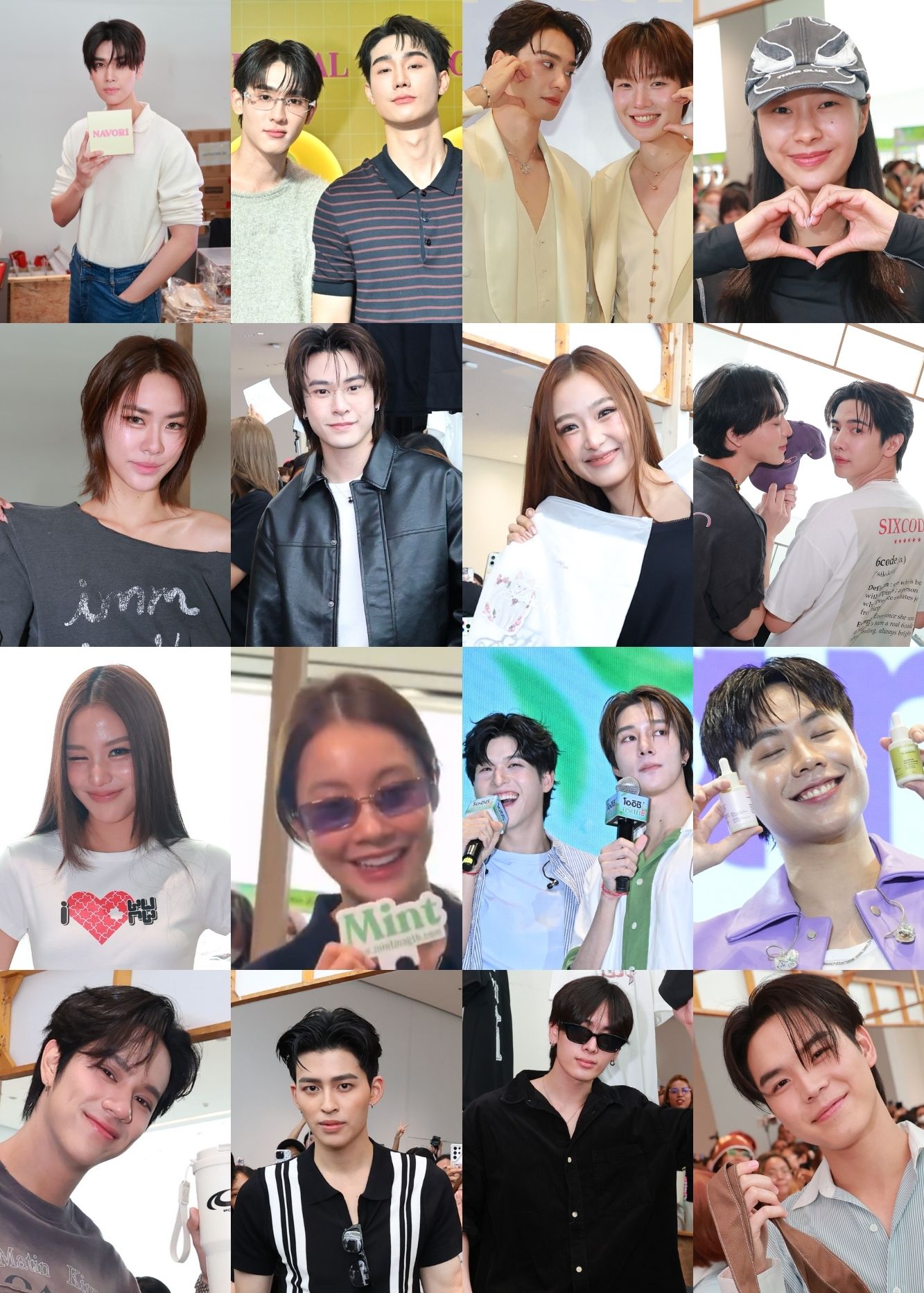 เก็บตก! ส่องพ่อค้า-แม่ค้าคนดังร่วมออกบูธ Mchoice's Market ในงาน Mchoice & Mint Awards 2025