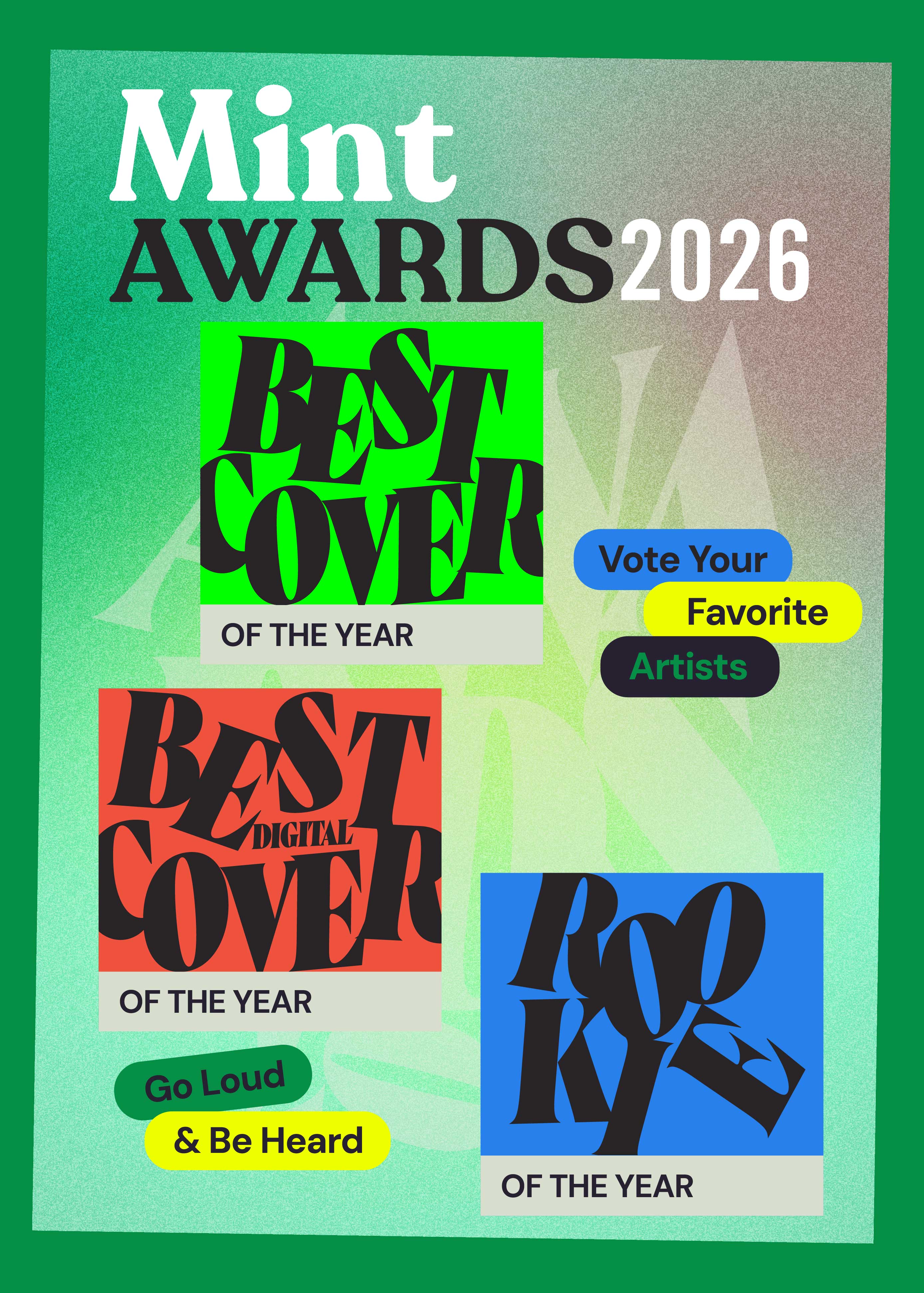 เตรียมโหวต! เปิดรายชื่อผู้เข้าชิง 3 รางวัลที่สุดแห่งปี Mint Awards 2026 เริ่มโหวต 28-30 ส.ค.นี้