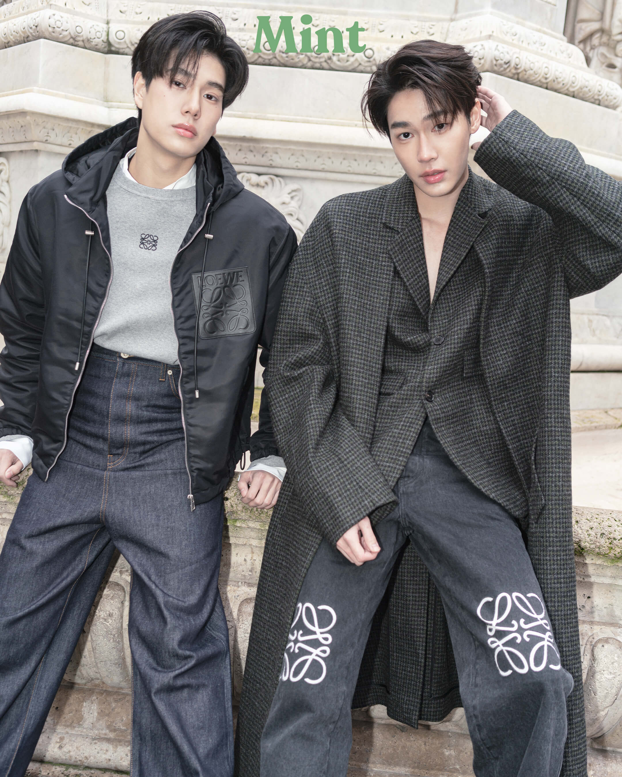 หล่อปารีสสะเทือน! 'ดิว-ภูวิน' จัดเต็มลุคหล่อ LOEWE ตะลุยถ่ายแบบกลางปารีส