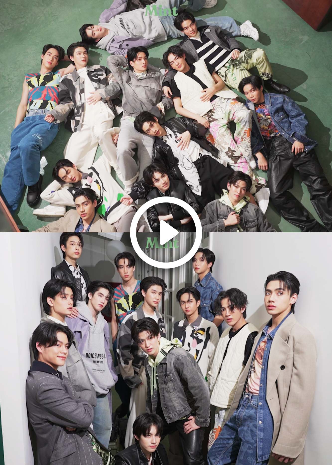 Exclusive! Behind The Scenes หนุ่มๆ 789 Debut Group ยกทีมมาถ่ายแบบในคอลัมน์ Mint Debut 